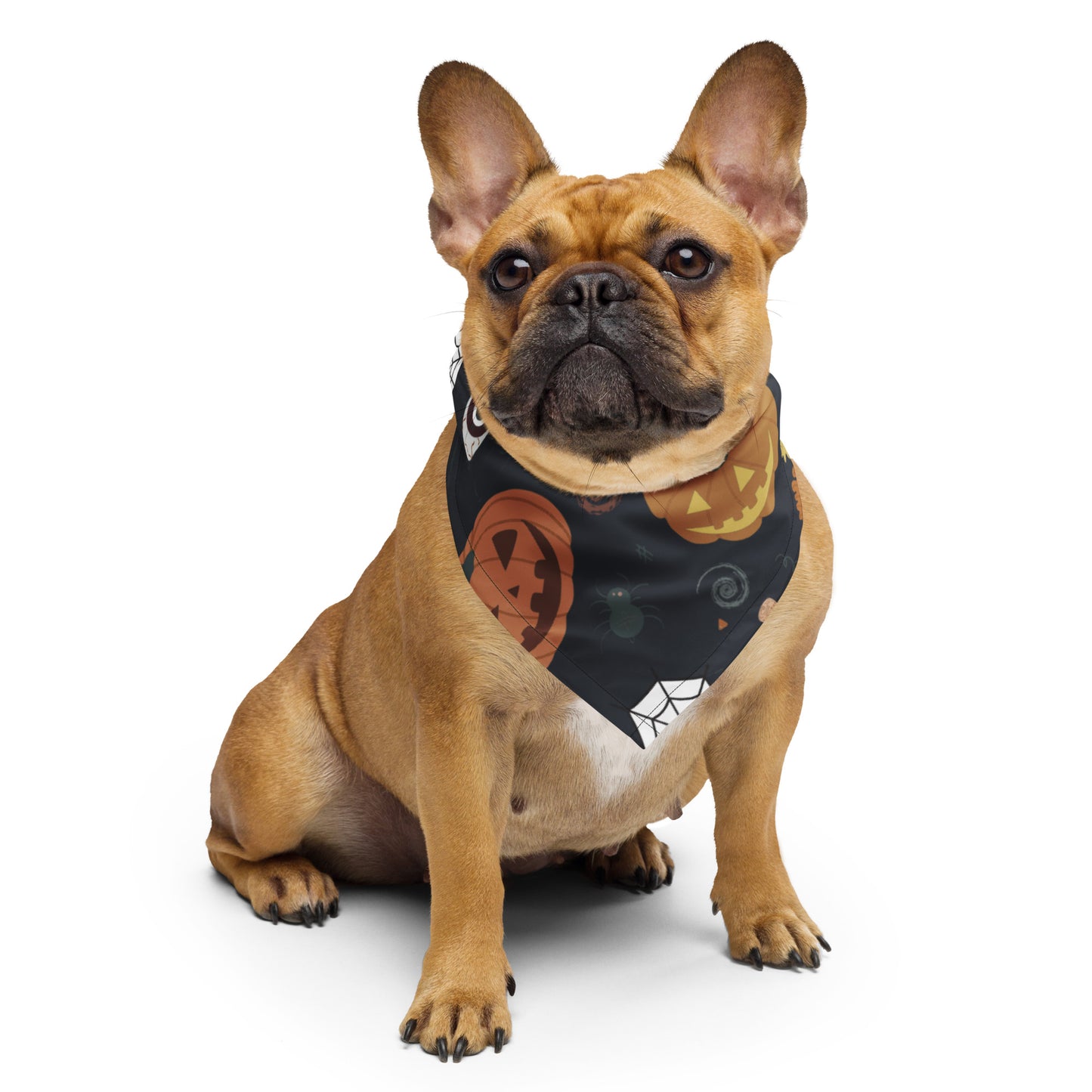 All-over pumpkin print bandana