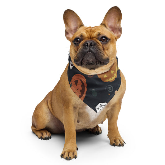 All-over pumpkin print bandana