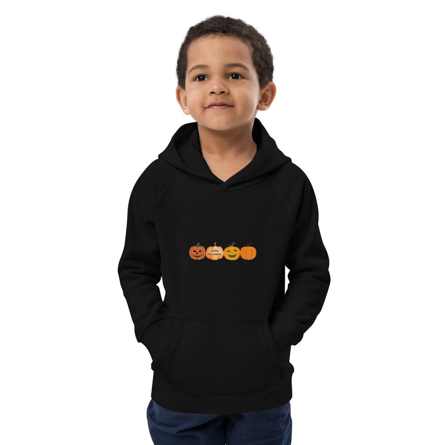 Kids Pumpkin Eco Hoodie