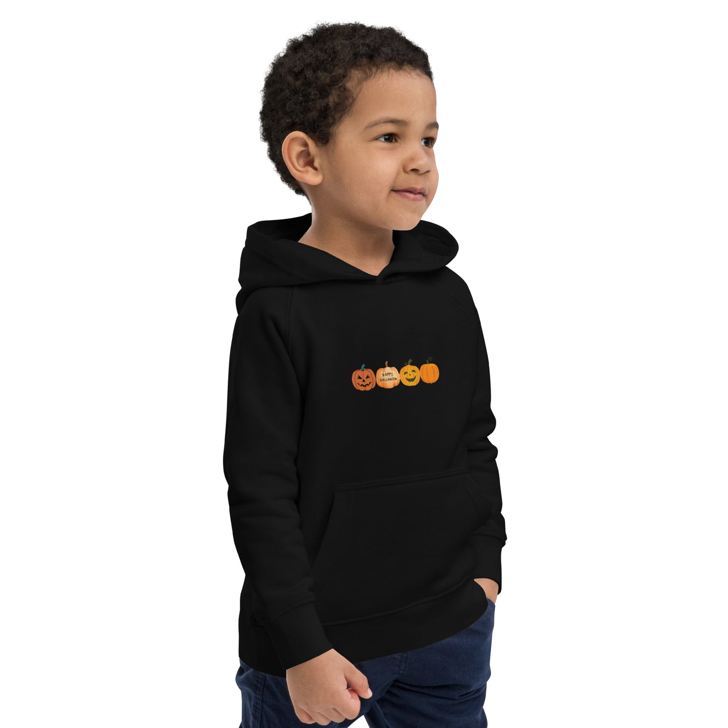 Kids Pumpkin Eco Hoodie