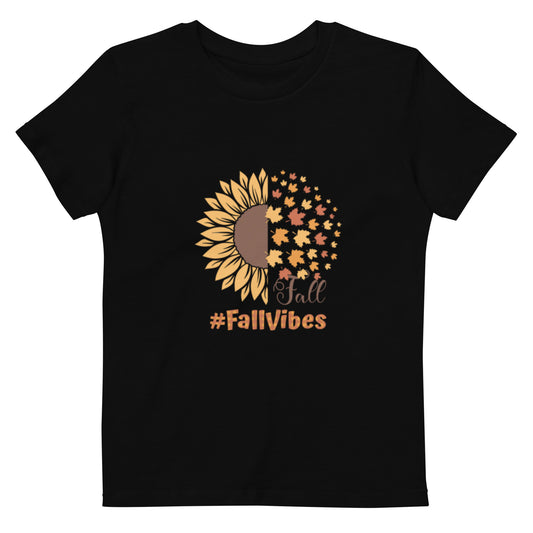 Organic cotton kids autumn/fall t-shirt