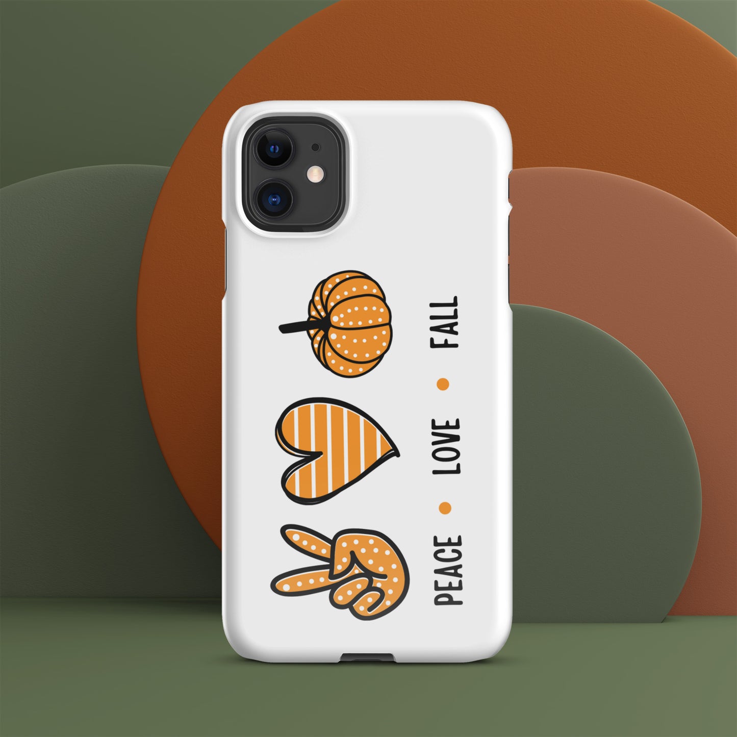 Peace - Love - Fall Case for iPhone