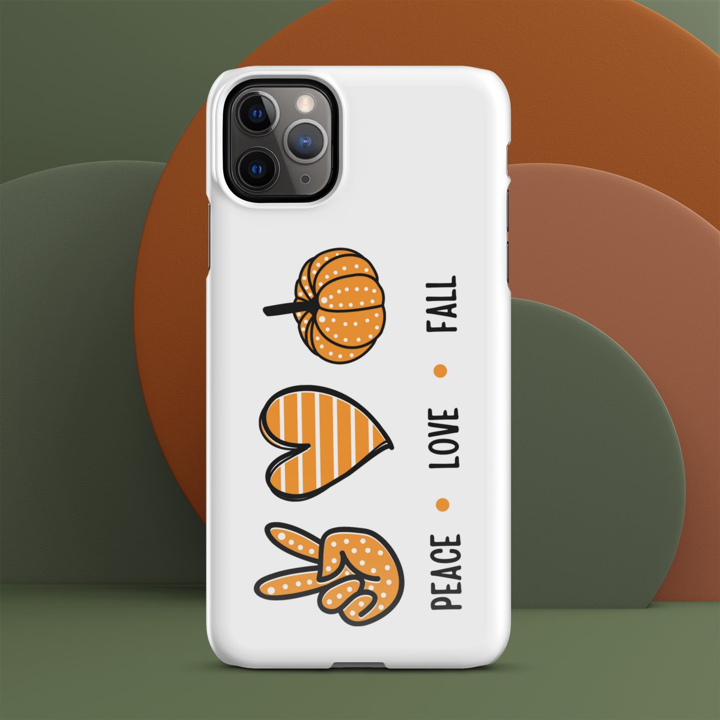 Peace - Love - Fall Case for iPhone