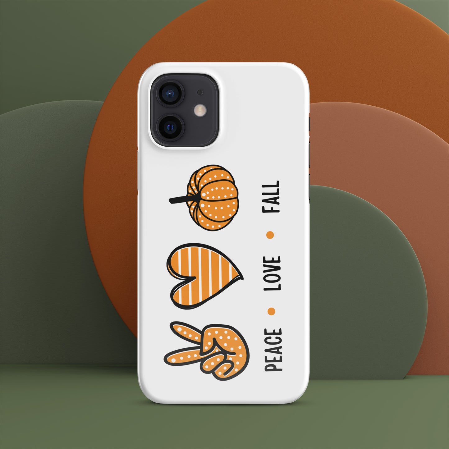 Peace - Love - Fall Case for iPhone