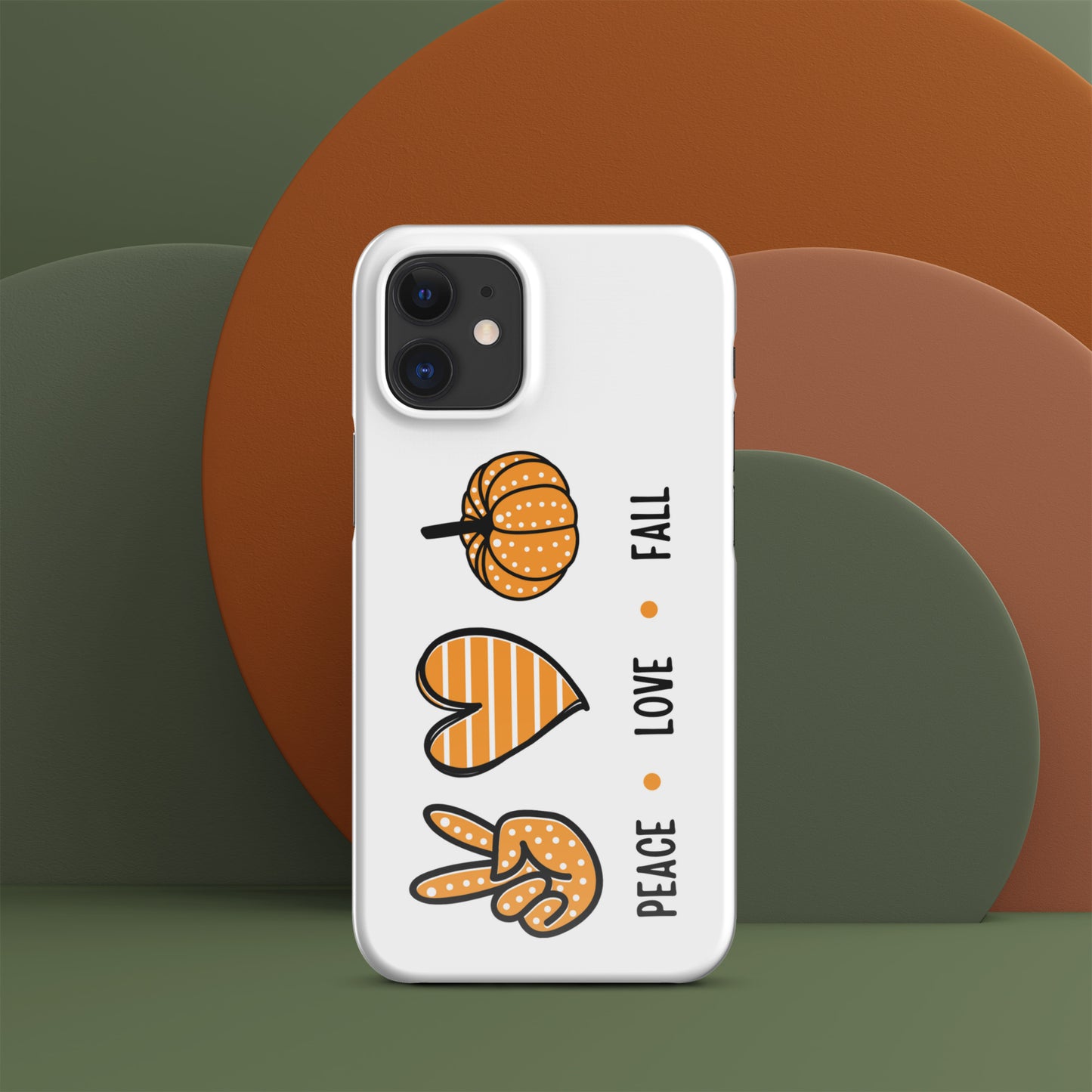 Peace - Love - Fall Case for iPhone