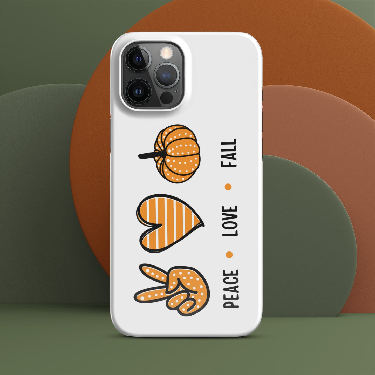 Peace - Love - Fall Case for iPhone