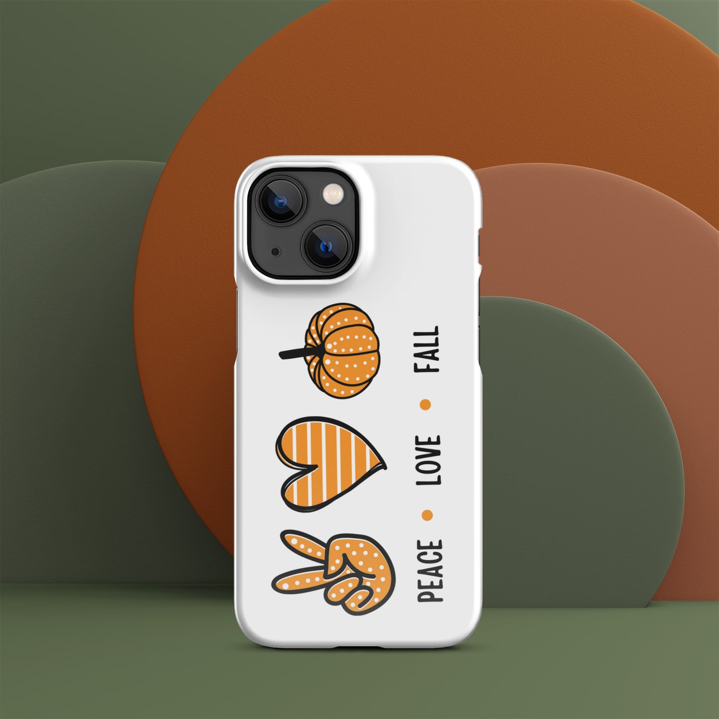 Peace - Love - Fall Case for iPhone