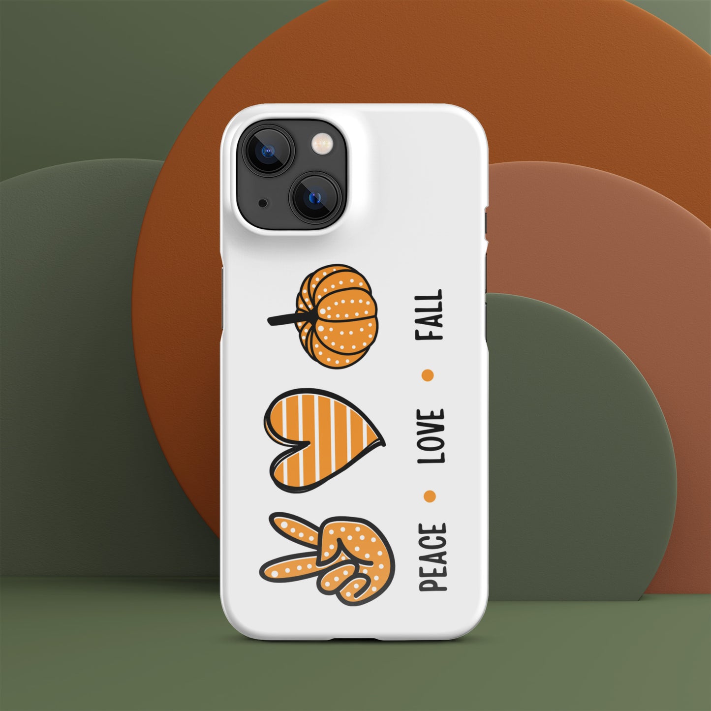 Peace - Love - Fall Case for iPhone