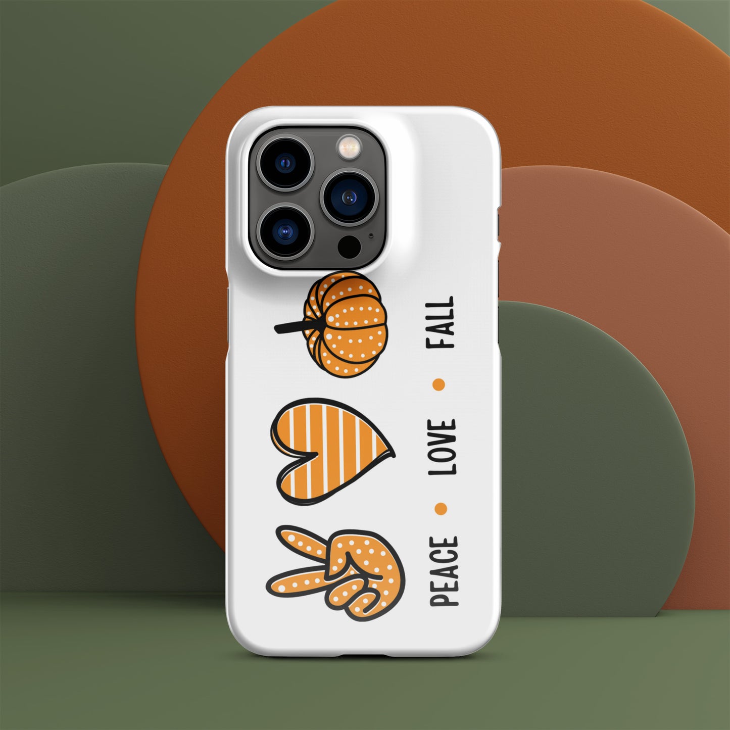 Peace - Love - Fall Case for iPhone