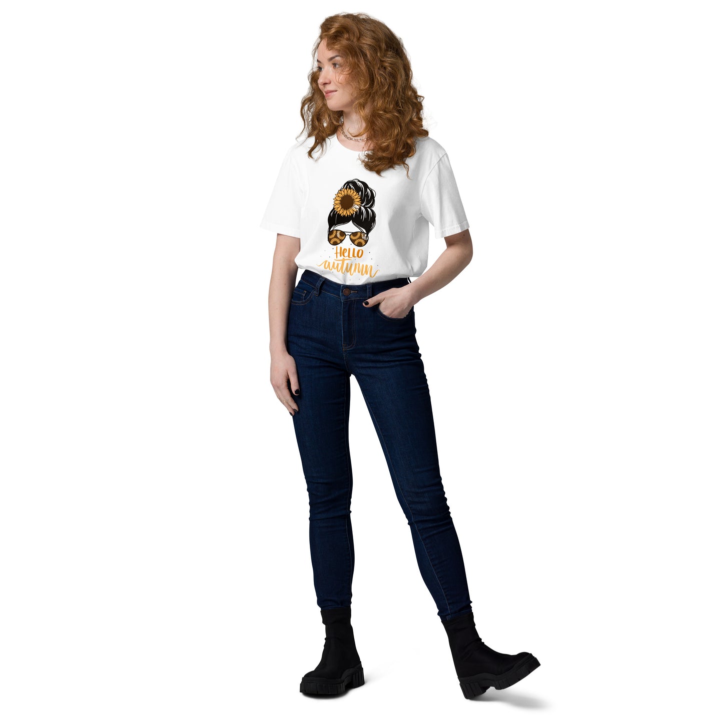 Hello Autumn cotton t-shirt